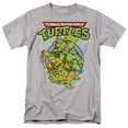 thumbnail image 1 of Trevco NICK430-AT-2 TMNT & TMNT Group Short Sleeve Adult 18-1 T-Shirt, Athletic Heather - Medium, 1 of 1