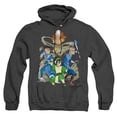 thumbnail image 1 of Trevco NICK436-AHH-3 Avatar the Last Airbender & Team Avatar Elements-Adult Heather Hoodie, Black - Large, 1 of 1
