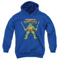 thumbnail image 1 of Trevco NICK466-YFTH-4 Teenage Mutant Ninja Turtles & Retro Leo-Youth Pull-Over Hoodie, Royal Blue - Extra Large, 1 of 1