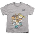 thumbnail image 1 of Trevco NICK484-YT-4 Rugrats & Simple Lines Short Sleeve Youth 18-1 T-Shirt, Athletic Heather - Extra Large, 1 of 1