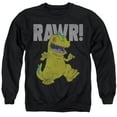 thumbnail image 1 of Trevco NICK564-AS-6 Rugrats & Reptar-Adult Crewneck Sweatshirt, Black - 3X, 1 of 1