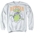 thumbnail image 1 of Trevco NICK767-AS-4 Rugrats & Reptar Shirt Rip-Adult Crewneck Sweatshirt, White - Extra Large, 1 of 1