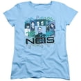 thumbnail image 1 of Trevco Ncis-Cast - Short Sleeve Womens Tee - Light Blue- Small, 1 of 1