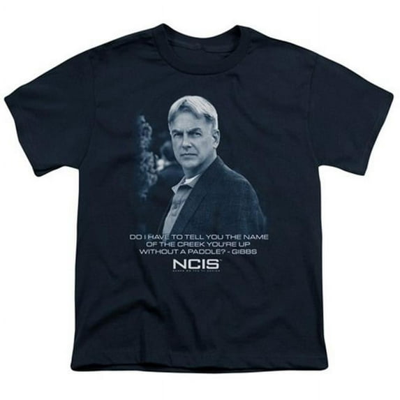 Trevco Ncis-Creek - Short Sleeve Youth 18-1 Tee - Navy- Small