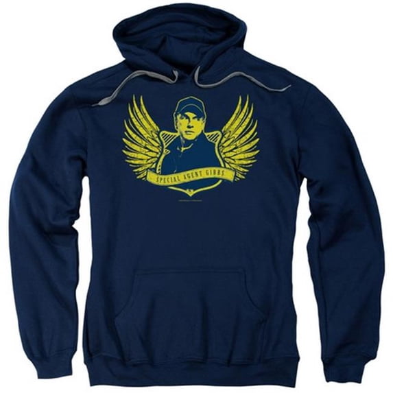 Trevco Ncis-Go Navy - Adult Pull-Over Hoodie - Navy- Extra Large