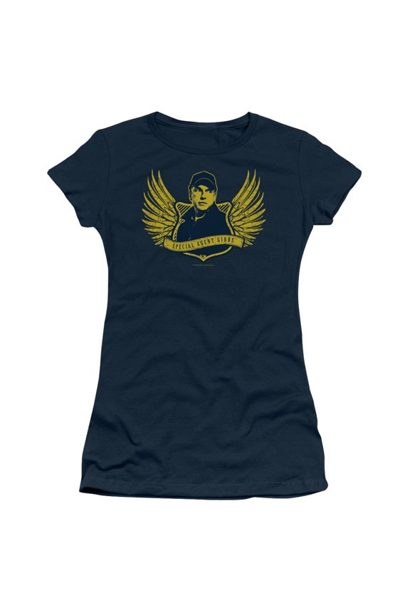 Ncis-Go Navy - Short Sleeve Junior Sheer Tee - Navy- Extra Large