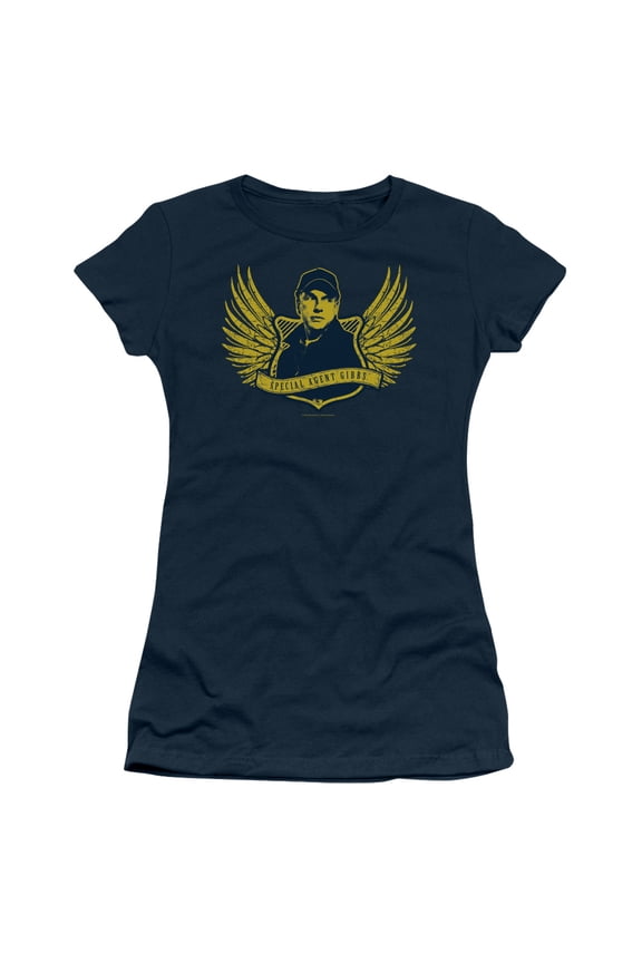 Ncis-Go Navy - Short Sleeve Junior Sheer Tee - Navy- Medium