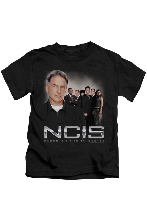 Ncis-Investigators - Short Sleeve Juvenile 18-1 Tee - Black- Medium 5-6