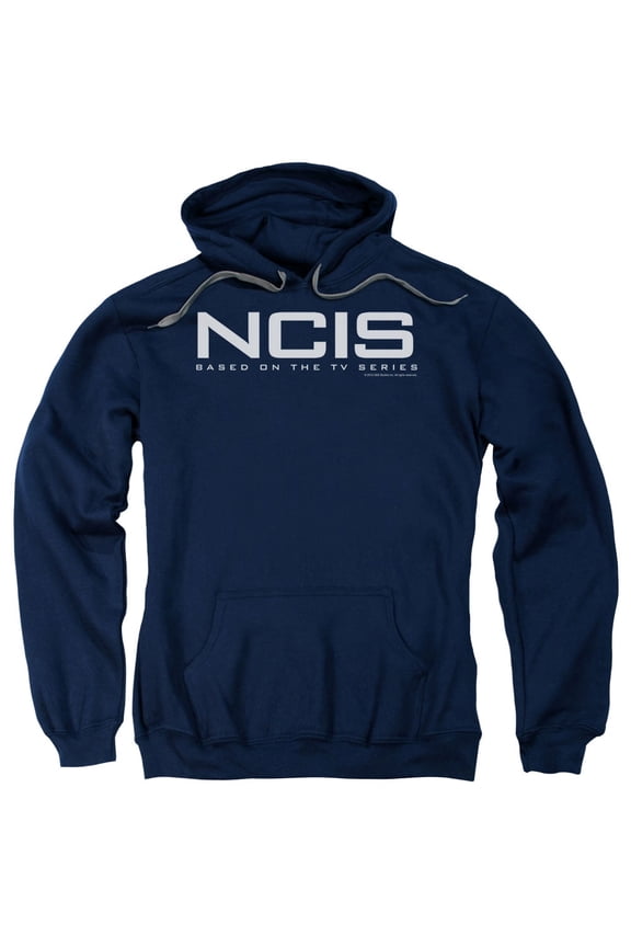 Ncis-Logo - Adult Pull-Over Hoodie - Navy- Large