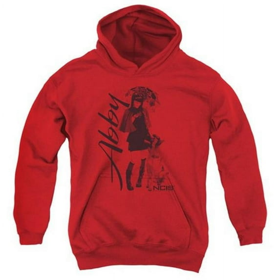 Trevco Ncis-Sunny Day - Youth Pull-Over Hoodie - Red- Medium