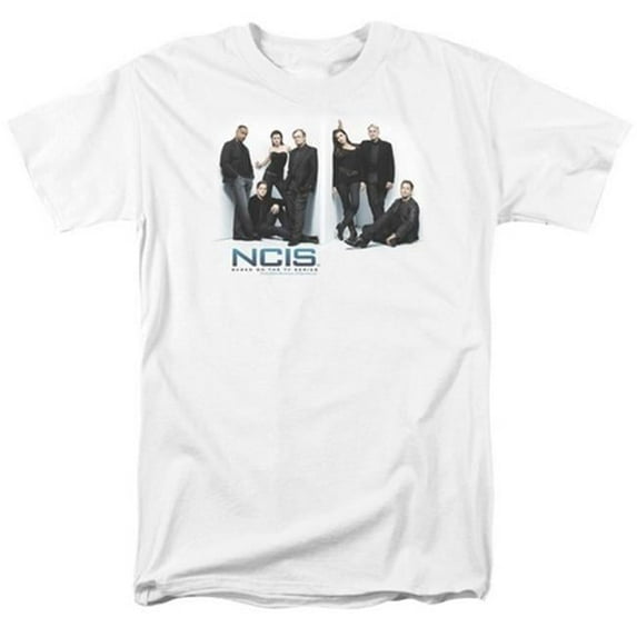Trevco Ncis-White Room - Short Sleeve Adult 18-1 Tee - White- 5X