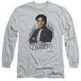 thumbnail image 1 of Trevco Numbers-Everything Is Numbers - Long Sleeve Adult 18-1 Tee - Silver- 2X, 1 of 1