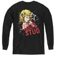 thumbnail image 1 of Trevco  PAR265-YL-4 Grease & Tell Me About It Stud Youth Long Sleeve Tee Shirt - Black, Extra Large, 1 of 1