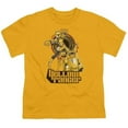 thumbnail image 1 of Trevco  PWR2403-YT-2 Power Rangers & Yellow Ranger Print Youth Long Sleeve T-Shirt, Gold - Medium, 1 of 1
