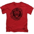 thumbnail image 1 of Trevco  PWR2410-KT-3 Power Rangers & Red Ranger Print Juvenile Short Sleeve T-Shirt, Red - Large 7, 1 of 1
