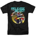 thumbnail image 1 of Trevco  PWR2414-AT-2 Power Rangers & Beast Release Print Adult Regular Fit Short Sleeve T-Shirt, Black - Medium, 1 of 1