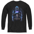 thumbnail image 1 of Trevco  PWR3010-YL-2 Power Rangers & Blue Ranger Youth Long Sleeve Tee Shirt, Black - Medium, 1 of 1