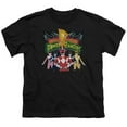 thumbnail image 1 of Trevco Power Rangers-Rangers Unite Short Sleeve Youth 18-1 Tee- Black - XL, 1 of 1