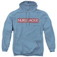 thumbnail image 1 of Trevco  SHO200-AFTH-5 Nurse Jackie & Logo Adult Pull Over Hoodie, Carolina Blue - 2X, 1 of 1