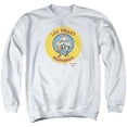 thumbnail image 1 of Trevco SONYT101-AS-1 Breaking Bad & Los Pollos Hermanos Adult Crewneck Sweatshirt, White - Small, 1 of 1