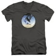 thumbnail image 1 of Trevco SONYT111-AV-1 Breaking Bad & Crystal Short Sleeve Adult V-Neck 30-1 T-Shirt, Charcoal - Small, 1 of 1