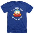 thumbnail image 1 of Trevco STHPK126-HA-2 South Park & Kick You in the Nuts-Adult Heather T-Shirt, Royal Blue - Medium, 1 of 1