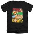 thumbnail image 1 of Trevco STHPK155-AV-3 South Park & South Park Anime Short Sleeve Adult V-Neck 30-1 T-Shirt, Black - Large, 1 of 1