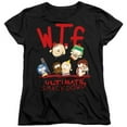 thumbnail image 1 of Trevco STHPK159-WT-3 South Park & WTF Ultimate Smackdown Short Sleeve Women T-Shirt, Black - Large, 1 of 1