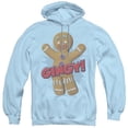 thumbnail image 1 of Trevco  DRM171-AFTH-3 Shrek & Gingy Adult Pullover Hoodie, Light Blue - Large, 1 of 1