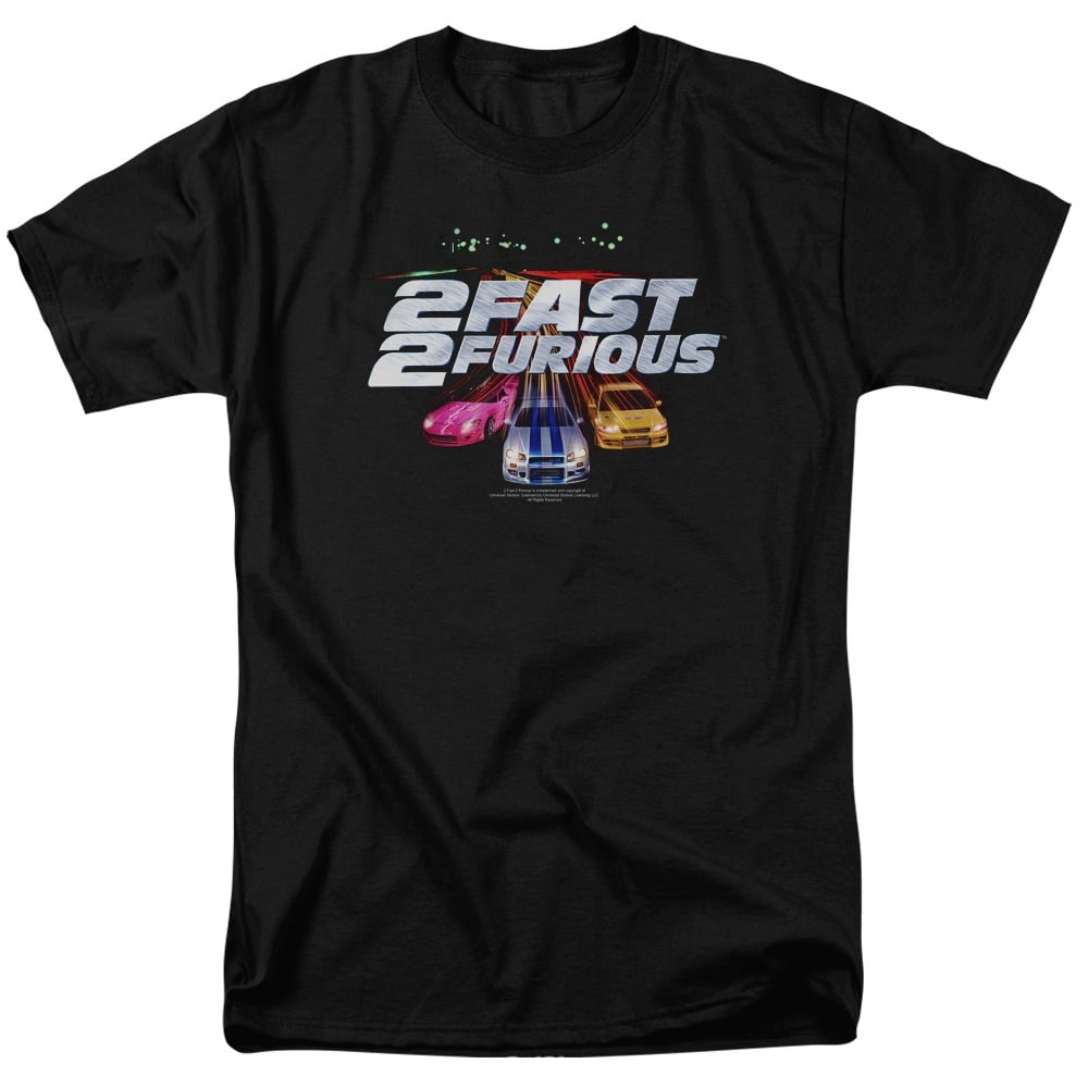Trevco 2 Fast 2 Furious Logo Hoodie - Unisex Adult Pullover Sweatshirt