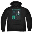 thumbnail image 1 of Trevco Sportswear AQUA10004-AFTH-7 Aquaman & The Lost Kingdom Black Manta Stats Adult Pullover Hoodie, Black - 4X, 1 of 1