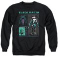 thumbnail image 1 of Trevco Sportswear AQUA10004-AS-4 Aquaman & The Lost Kingdom Black Manta Stats Adult Crewneck Sweatshirt, Black - Extra Large, 1 of 1