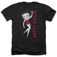 thumbnail image 1 of Trevco Sportswear BB690C-HA-4 Betty Boop Classic Adult Regular Fit Heather Short Sleeve T-Shirt, Charcoal - Extra Large, 1 of 1