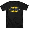 thumbnail image 1 of Trevco Sportswear BM3566-AT-2 Batman Airbrush Logo Adult Regular Fit Short Sleeve T-Shirt, Black - Medium, 1 of 1