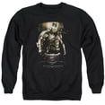 thumbnail image 1 of Trevco Sportswear BVS178-AS-3 Batman vs Superman Bats Ground Zero Adult Crewneck Sweatshirt, Black - Large, 1 of 1
