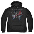 thumbnail image 1 of Trevco Sportswear BVS144-AFTH-6 Batman vs Superman Lightning Fight Adult Pullover Hoodie, Black - 3X, 1 of 2