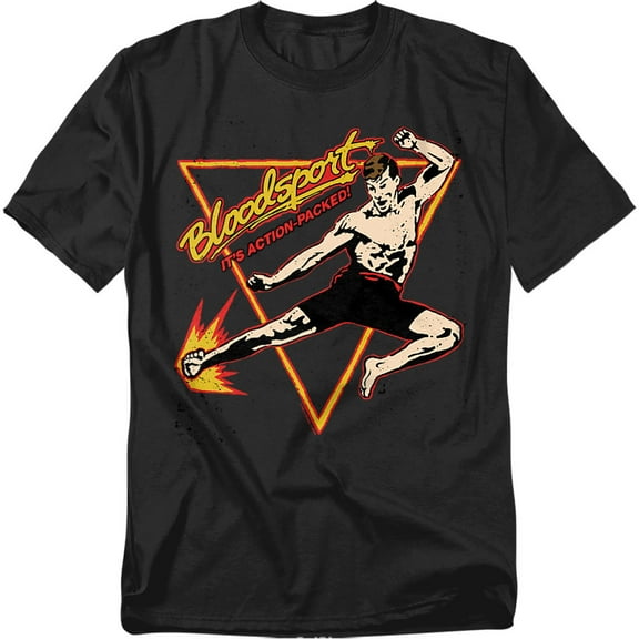 Bloodsport T-Shirt Action Packed Unisex Graphic Tee For Men & Women