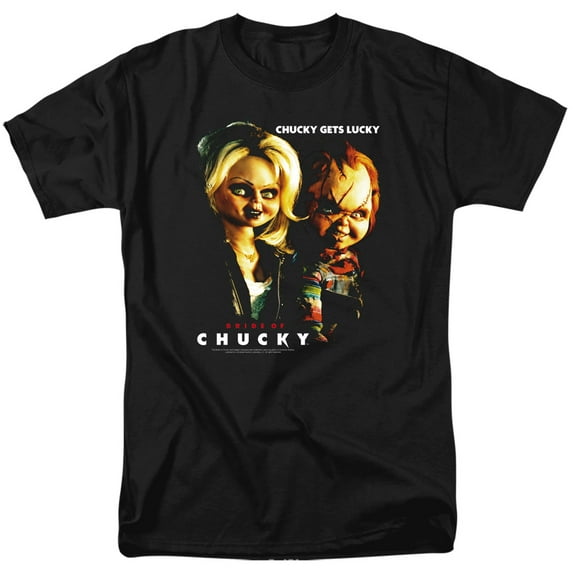 Child's Play Men's Chucky Gets Lucky T-shirt XX-Large Black