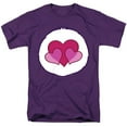thumbnail image 1 of Trevco Sportswear CBR243-AT-6 Care Bears Harmony Belly Adult Regular Fit Short Sleeve T-Shirt, Purple - 3X, 1 of 1