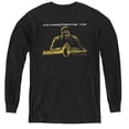 thumbnail image 1 of Trevco Sportswear CM110-YL-4 John Coltrane & Mellow Yellow - Youth Long Sleeve Tee, Black - Extra Large, 1 of 1