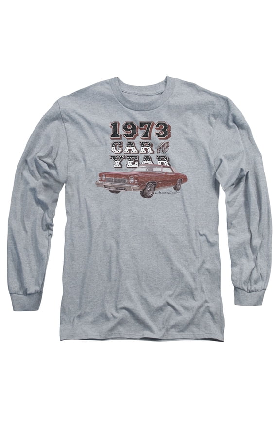 Sportswear CHV201-AL-5 Chevrolet Car of the Year Adult Long Sleeve T-Shirt, Athletic Heather - 2X