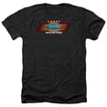 thumbnail image 1 of Trevco Sportswear CHV123-HA-4 Chevrolet Chevy Well Be There TV Spot Adult Regular Fit Heather Short Sleeve T-Shirt, Charcoal - Extra Large, 1 of 1