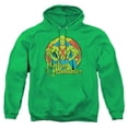 thumbnail image 1 of Trevco Sportswear DCO445-AFTH-4 DC Martian Manhunter Adult Pullover Hoodie, Kelly Green - Extra Large, 1 of 1