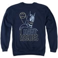 thumbnail image 1 of Trevco Sportswear DCO639-AS-4 DC Issues Adult Crewneck Sweatshirt, Navy - Extra Large, 1 of 1