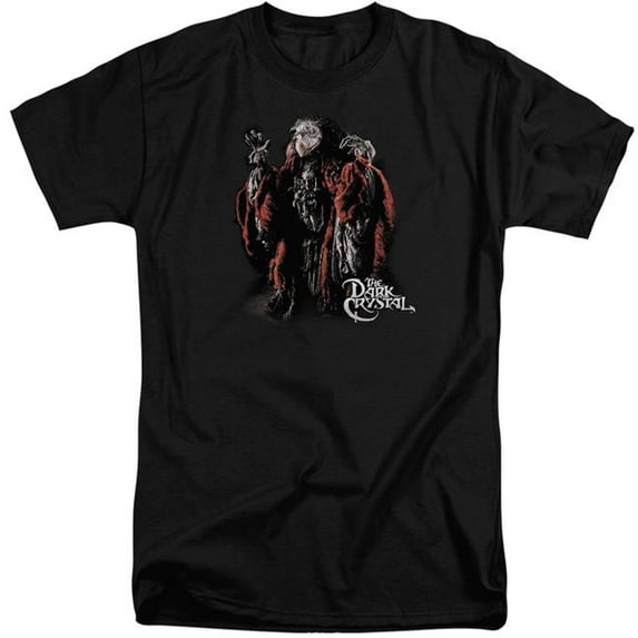 Trevco Sportswear DKC105-ATT-4 Dark Crystal Skeksis Adult Tall Fit Short Sleeve T-Shirt, Black - Extra Large