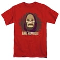 thumbnail image 1 of Trevco Sportswear DRM415-AT-1 Masters of the Universe Bah Humbug Adult Regular Fit Short Sleeve T-Shirt, Red - Small, 1 of 1