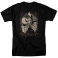 thumbnail image 1 of Trevco Sportswear ELV898-AT-6 Elvis Presley Elvis Pinstripes Adult Regular Fit Short Sleeve T-Shirt, Black - 3X, 1 of 1
