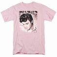 thumbnail image 1 of Trevco Sportswear ELV753-AT-7 Elvis Presley Star Light Adult Regular Fit Short Sleeve T-Shirt, Pink - 4X, 1 of 1