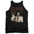 thumbnail image 1 of Trevco Sportswear ELV218-TK-2 Elvis Presley Viva Star Adult Tank Top, Black - Medium, 1 of 1