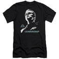 thumbnail image 1 of Trevco Sportswear NBC398-PSF-4 Eureka Leadership Poster Premium Canvas Adult Slim Fit 30-1 Short Sleeve T-Shirt, Black - Extra Large, 1 of 1